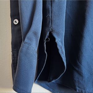 Womens Navy Blue Polo Ralph Lauren Button Up